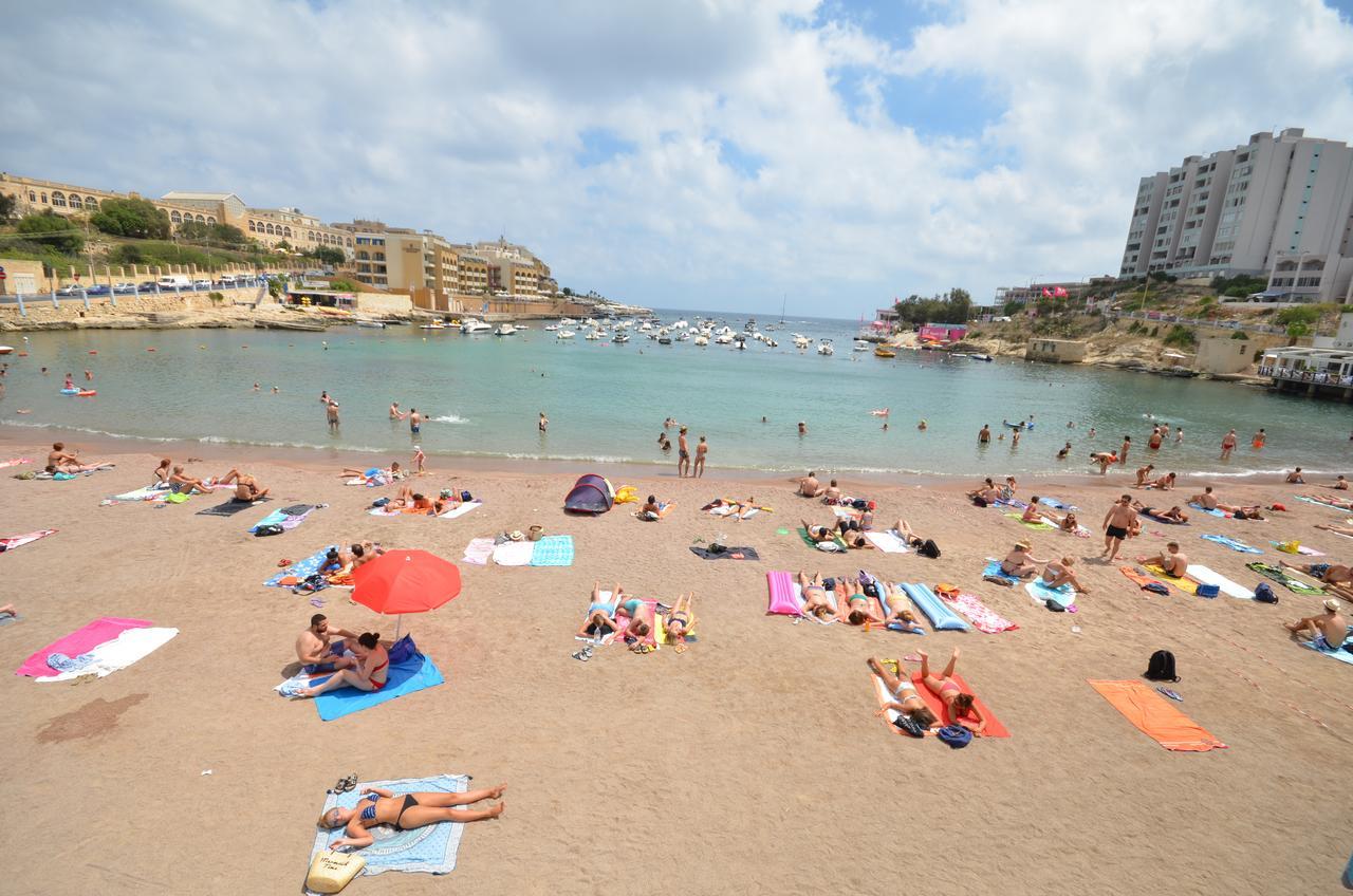 Spinola Bay Top Floor Seafront 3 Bedroom Apartment With Panoramic Sea Views - By Getawaysmalta San Ġiljan Extérieur photo